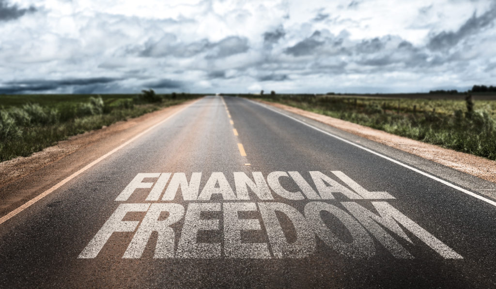 Road to financial freedom. 